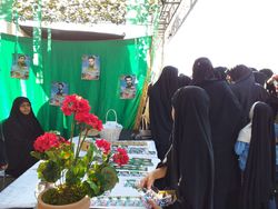برپایی غرفه های فرهنگی و آموزشی در مسیر پیاده روی جاماندگان اربعین حسینی