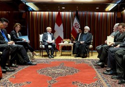 روسای جمهوری ایران و سوییس دیدار و بر توسعه روابط فیمابین تأکید کردند