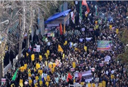 خروش انقلابی مردم شیراز در محکومیت اغتشاشات اخیر