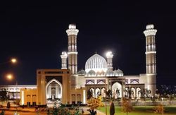 افتتاح بزرگترین مسجد تاجیکستان