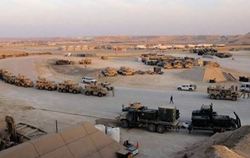 شلیک پنج موشک و راکت به داخل بزرگترین پایگاه هوایی آمریکا در عراق