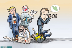 کاریکاتور | نگاه دوگانه از جنس غربی