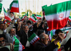خروش انقلابی مردم تهران در محکومیت اغتشاشات اخیر