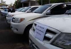 سپاه ۱۰ هزار لیتر محلول ضدعفونی در مراکز درمانی گیلان توزیع کرد