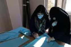 خواهران جهادگر طلبه، خط شکنان مقابله با کرونا در بهشت رضوان