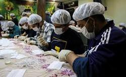 روزانه ۱۴ هزار ماسک توسط دانشجویان بسیجی در کرمان تولید می‌شود
