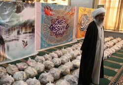 توزیع بسته‌های معیشتی میان اقشار آسیب دیده از کرونای بوشهری در نیمه شعبان