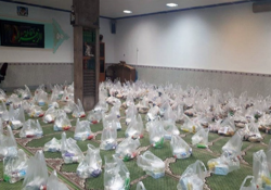 ۴۰۰ بسته مواد غذایی و بهداشتی در مناطق محروم سنندج توزیع شد