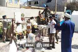 خدمات‌رسانی گروه‌های جهادی به مردم زلزله زده سی‌سخت