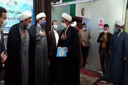 طلاب جهادی در بیمارستان های کرمانشاه تجلیل شدند
