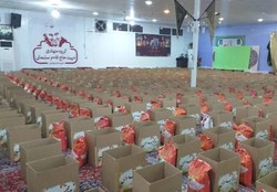 موکب‌داران بوشهری بیش از ۶۰ تن کالا بین آسیب‌دیدگان از کرونا توزیع کردند