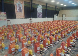 اجرای پویش همدلی محله مهربانی در کرج با توزیع ۵ هزار بسته مواد غذایی