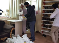 توزیع ۲۹۰۰ بسته معیشتی و بهداشتی توسط طلاب افغانستانی در یزد