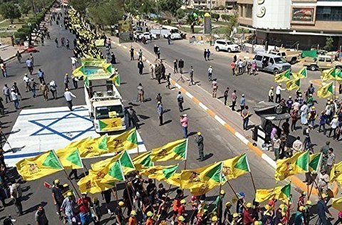 راهپیمایی روزجهانی قدس در بغداد و برخی استانهای عراق