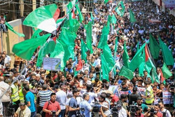 تظاهرات در غزه در محکومیت توطئه گسترش اشغالگری‌