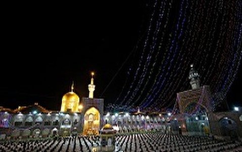 آیین شکرانه بازگشایی حرم مطهر رضوی برگزار شد