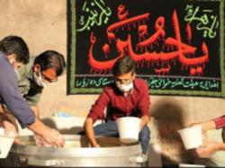 از تولید ۵۰۰۰ ماسک تا اطعام ۵۰۰ نیازمند در شب شهادت امام باقر در کرمان