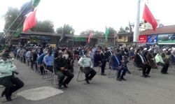 تجمع اعتراضی مردم انقلابی ساری در محکومیت اهانت به ساحت پیامبر