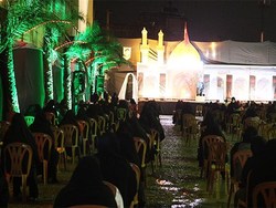 برگزاری مراسم عزاداری دهه آخر ماه صفر در امامزادگان باقریه