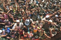 تعهد جامعه بین‌المللی برای کمک ۶۰۰ میلیون دلاری به مسلمانان روهینگیا