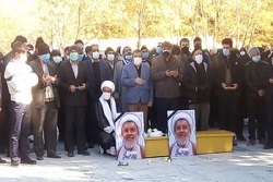 تشییع پیکر مرحوم حجت الاسلام راستگو در مشهد