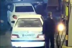 پلیس به فیلم سرقت پژوپارس در پمپ بنزین واکنش نشان داد