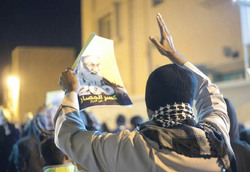 تظاهرات مردم بحرین علیه جنایات رژیم آل‌سعود