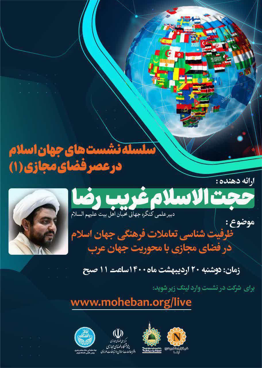 ظرفیت شناسی تعاملات فرهنگی جهان اسلام در فضای مجازی با محوریت جهان عرب