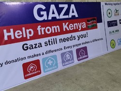 کمک مسلمانان کنیا به مردم مظلوم غزه