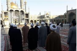 زیارت حضرت معصومه به نیابت از ملت ایران