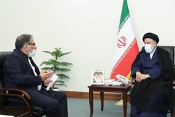 دیدار دبیر شورای عالی امنیت ملی با آیت الله رئیسی