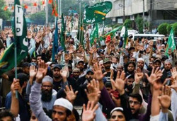 راهپیمایی حمایت از کشمیر در پاکستان برگزار شد