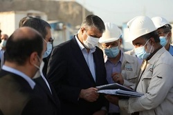 بازدید رئیس سازمان انرژی اتمی از نیروگاه بوشهر