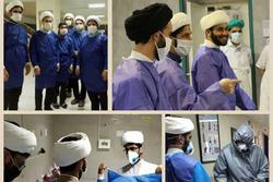 حضور طلاب جهادی در بیمارستان های قم تمدید شد