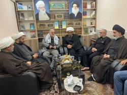 دیدار سرکنسول ایران در بصره با مدیر دفتر آیت الله یعقوبی در مشهد