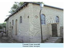 مسجد جامع روستای ونند منطقه اردوباد