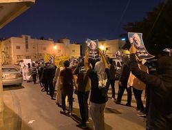 تظاهرات بحرینی‌ها در حمایت از فلسطین