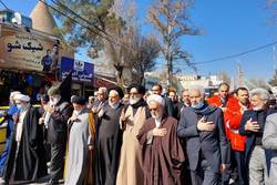مراسم سوگواری شهادت امام کاظم در شهرستان ورامین برگزار شد