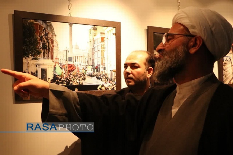 نمایشگاه آثارمنتخب پانزدهمین سوگواره عکس «مهر محرم» در سمنان افتتاح شد