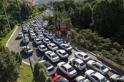 جاده چاوس در ترافیک سنگین