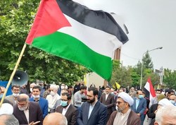 خروش مردم ۶۲ نقطه مازندران در حمایت از فلسطین
