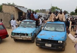 شبه نظامیان مظنون داعش  در ایالت بورنو در شمال شرق نیجریه، 10 نفر را کشتند