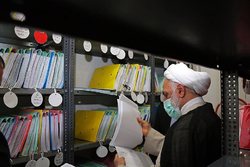 رییس عدلیه از دادسرای جرایم امنیتی تهران بازدید کرد