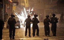حمله شهرک‌نشینان صهیونیست به فلسطینیان در شهر الخلیل