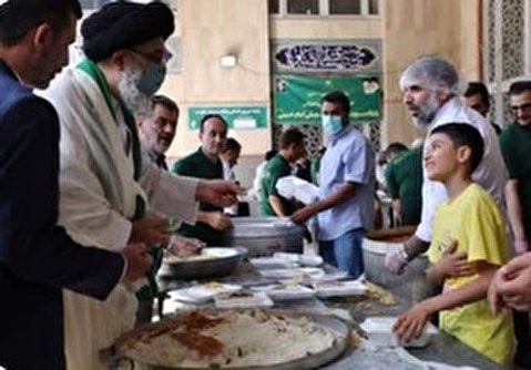 برگزاری جشن بزرگ عید غدیر در مصلی کرج| توزیع ۱۴ هزار پرس غذا
