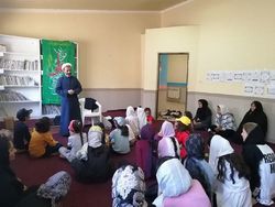 برگزاری طرح جهاد حوزوی با مشارکت مدرسه علمیه الزهرا کلاردشت