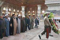 اعضای شورای هماهنگی تبلیغات اسلامی با آرمان های امام راحل تجدید میثاق کردند