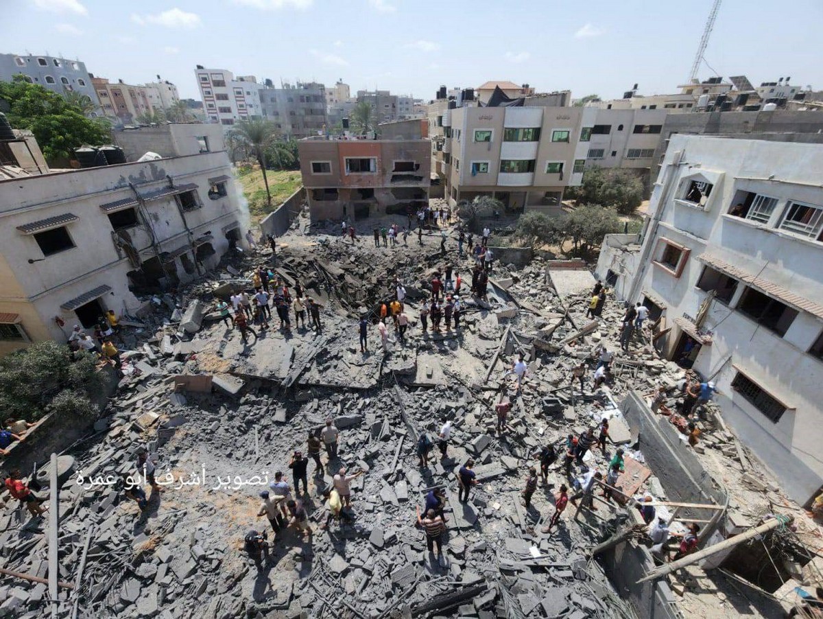 ۱۳ شهید و ۹۰ مجروح در حمله صهیونیست‌ها به غزه