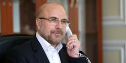 گفت‌وگوی تلفنی رئیس مجلس با دبیرکل جنبش جهاد اسلامی فلسطین