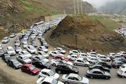 ‌ترافیک سنگین در محور ایلام مهران/ ‌جاده مهران از فردا ‌یک‌طرفه می‌شود
